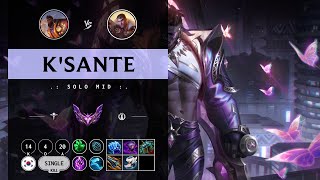 K'Sante Mid vs Jayce - KR Master Patch 14.9