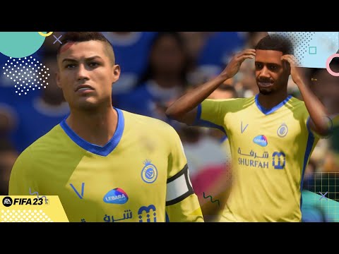 GOLAZO DEL EQUIPO DE CRISTIANO RONALDO AL-NASSR | FIFA 23