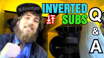 Why Do People Invert Subwoofers? EXO Car Audio Q & A : Inverted Subs Myths & Facts