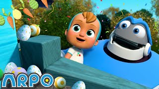 Easter Eggstravaganza | ARPO | Educational Kids Videos | Moonbug Kids