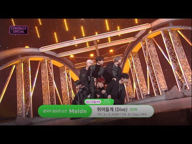 iKON - DIVE iKON - '뛰어들게 (Dive)' 0209 SBS Inkigayo - YouTube