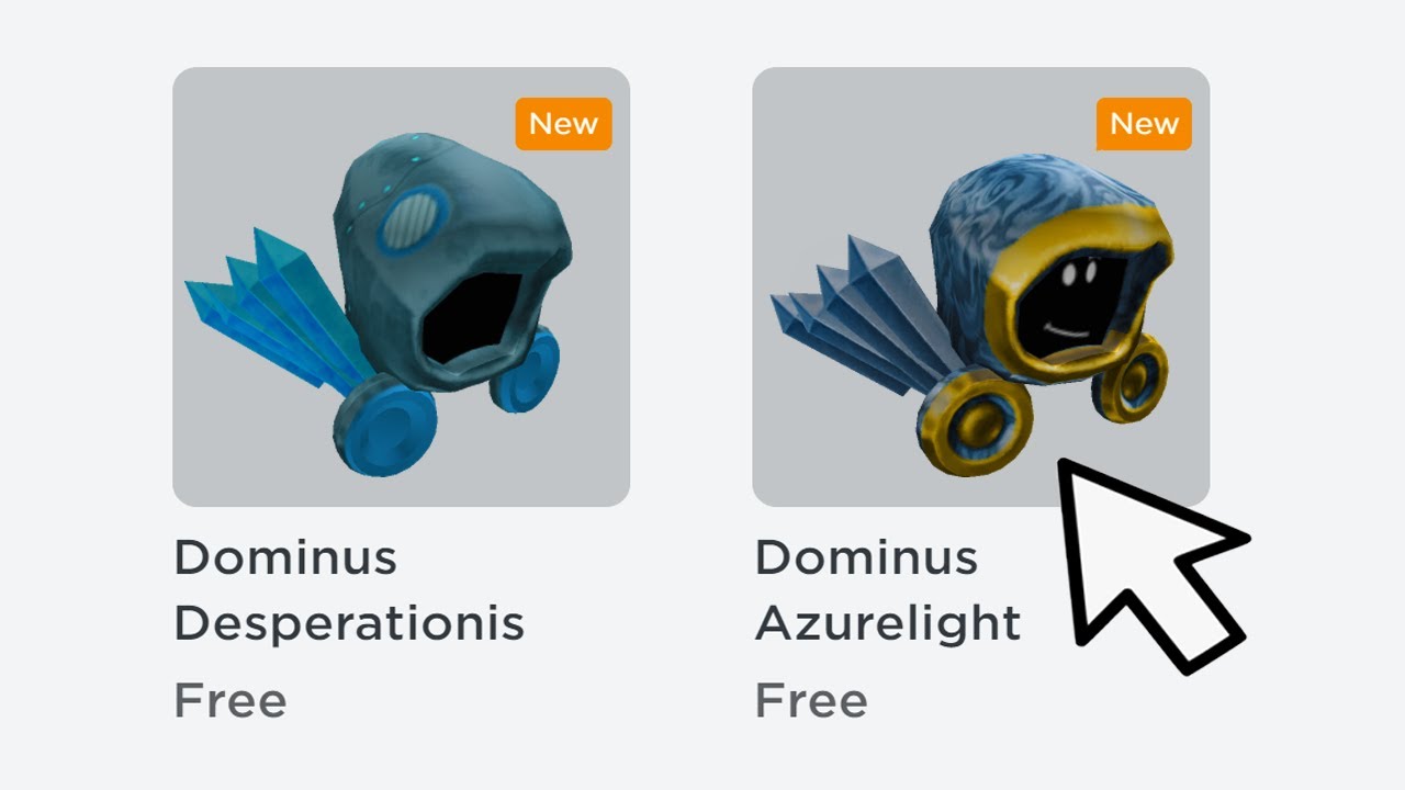 NEW* HOW TO GET ALL NEW ROBLOX DOMINUS FOR FREE! 😎 
