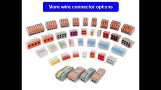 How do you use a push in wire connector?