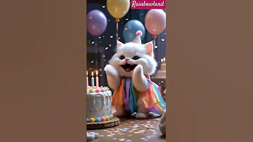 Cutest Birthday Wishes For You Happybirthday Cute Birthday Song Rainbowland 