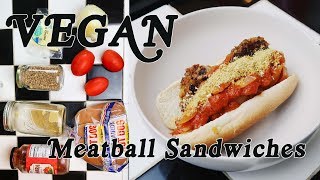 Vegan Meatball Sandwich Recipe | Reducing Food Waste