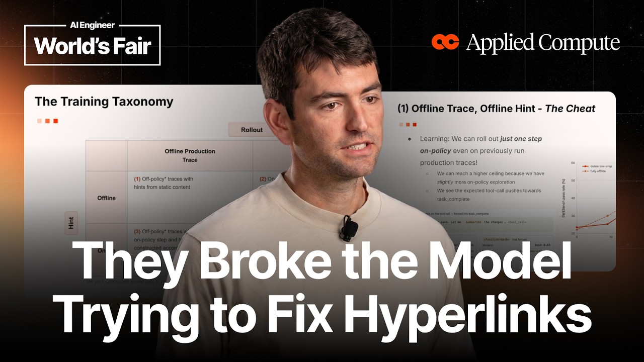 Bringing Continual Learning into Enterprises — Samuel Denton, Applied Compute thumbnail