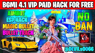 BGMI HACK 4.1 | BGMI 4.1 MOD APK | BGMI ESP HACK | BGMI NEW HACK TODAY | HOW TO HACK BGMI HACK