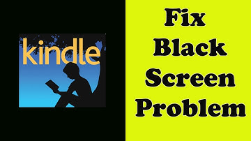 ✅How to Fix Amazon Kindle App Black Screen Error problem on Android ✅