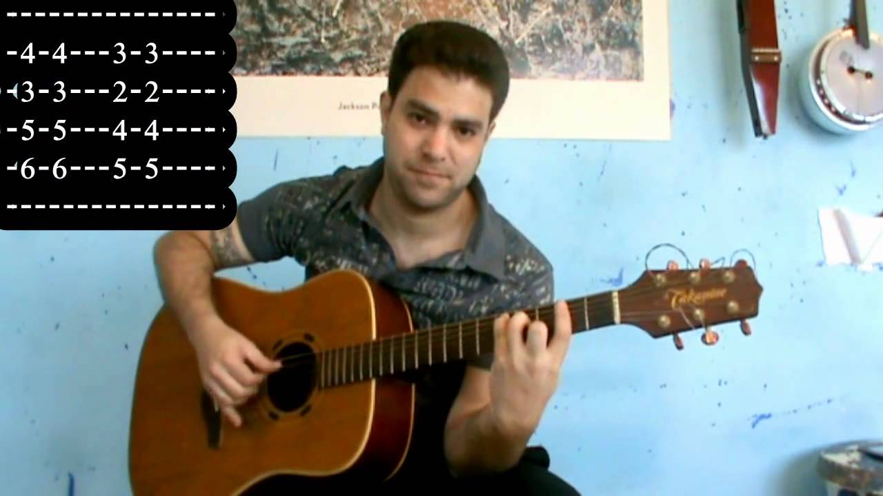 Tutorial: LeChuck's Theme - Fingerstyle Guitar w/ TAB (Monkey Island)