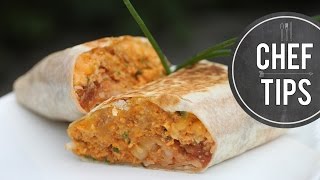 Grilled Breakfast Burritos Recipe