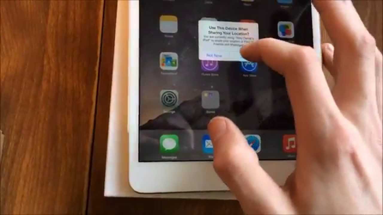 iPad Mini 3 Unboxing (Wifi, Gold, 64GB) | Jordan Woolery