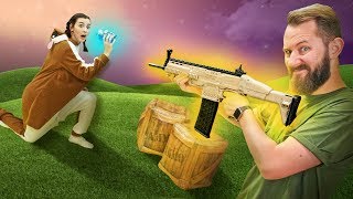 NERF Fortnite Battle Royale Challenge!