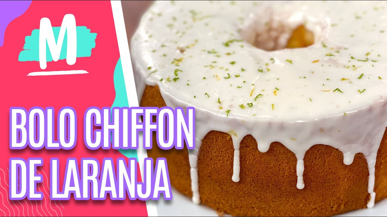 Bolo Chiffon de laranja - Mulheres (17/02/22)