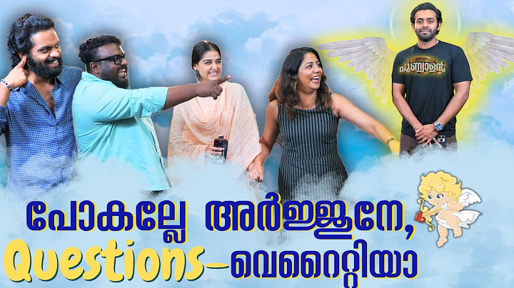 തീ പാറുന്ന മറുപടികൾക്കു മുന്നിൽ ചോദ്യം മറന്ന് Veena 🤣 #arjunashokan #Ennuswanthampunyalan