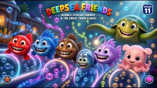 Deep Sea Friends - Episode 11: The Bubble-Stream Subway 🐢💨
