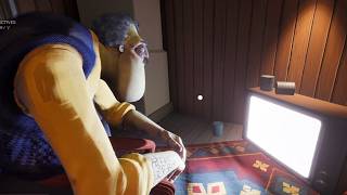 WATCHING TV with MY NEIGHBOR in Hello Neighbor 3 Pre Alpha