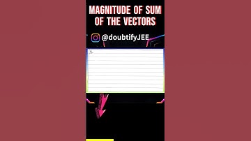 Let O be the centre a regular hexagon ABCDEF. Then the magnitude of sum of the...| Doubtify JEE Main