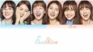 GFRIEND (여자친구) – SUNSHINE (나의 일기장) Lyrics Color Coded [Eng/Han/Rom] chords