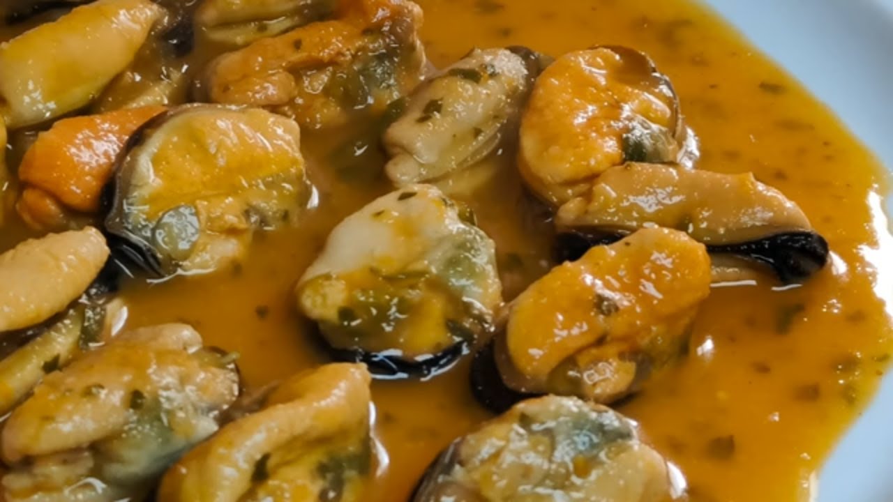 PARA CHUPARSE LOS DEDOS!MEJILLONES EN UNA SALSA BRUTAL¡¡PASO A PASO!!