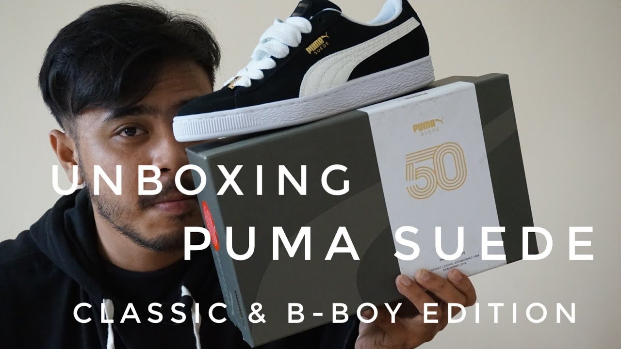 puma suede unboxing