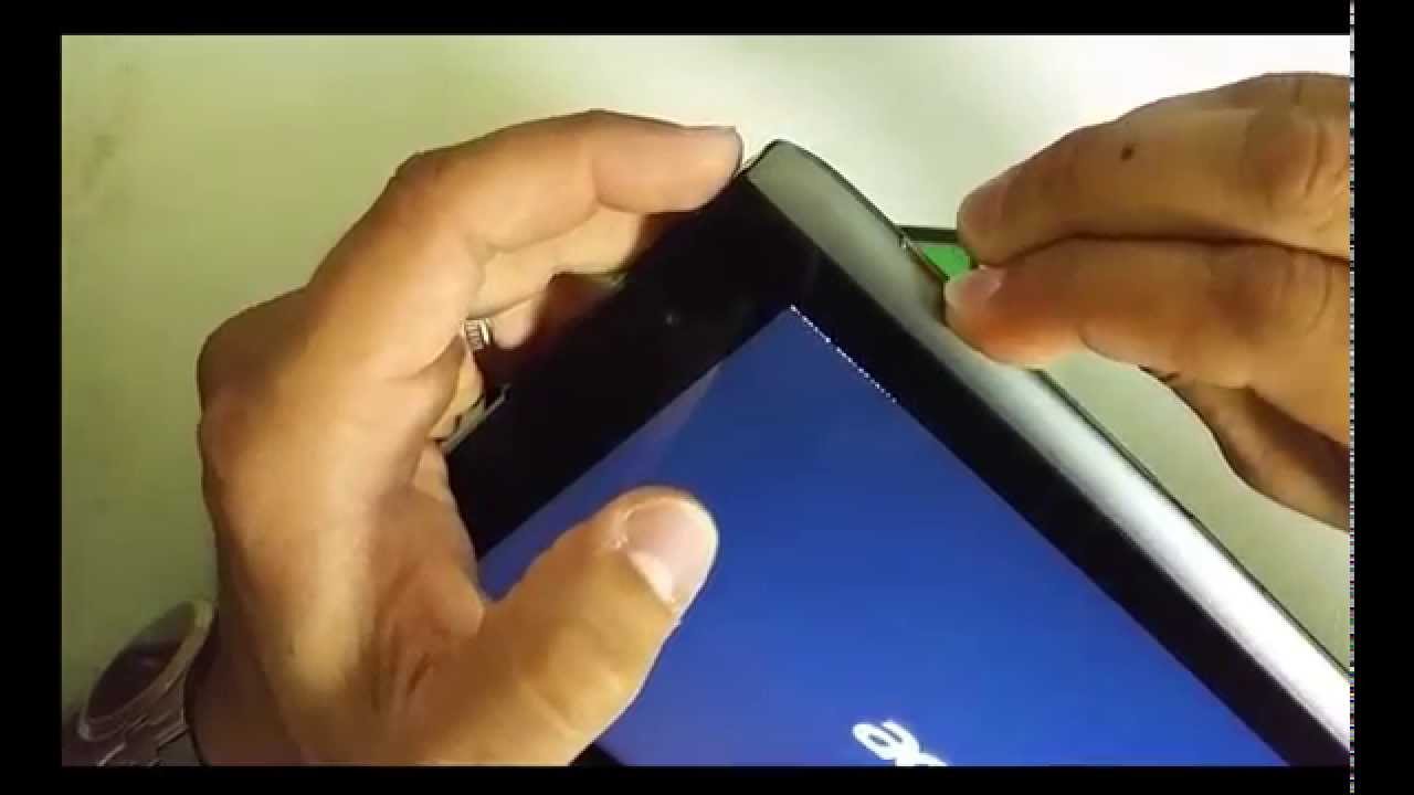 How to ║ Hard Reset a Acer Iconia A500 Tablet ║ Factory Data Reset - YouTube