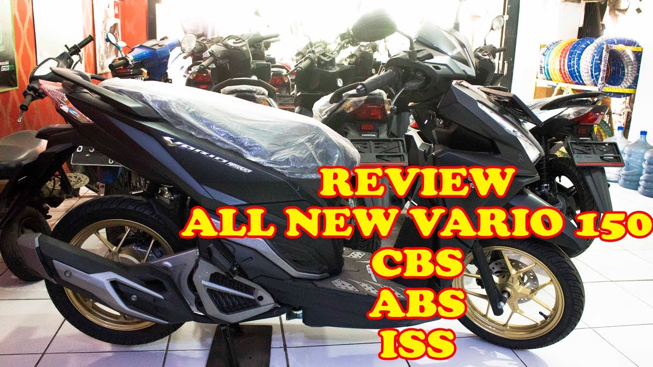 Review singkat Honda Vario Techno 150 ABS CBS ISS - Indonesia - YouTube