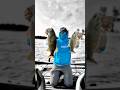 30mph wind? Still gonna send it! #weather #fishing