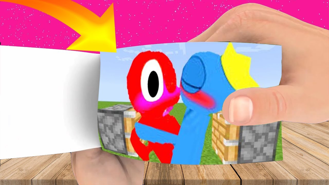 Blue's First Kiss (Rainbow Friends) 