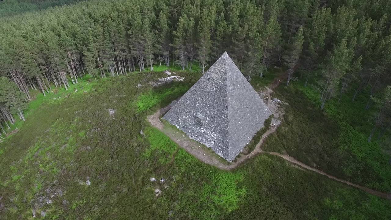 Scottish Pyramid, Balmoral estate, Scotland. - YouTube