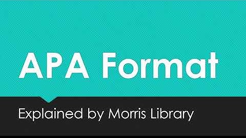 APA Format