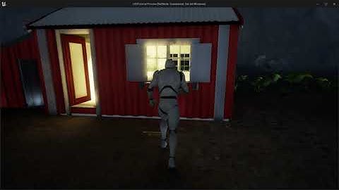 Unreal Engine 5 Game dev test | with self made asset from Cinema 4d