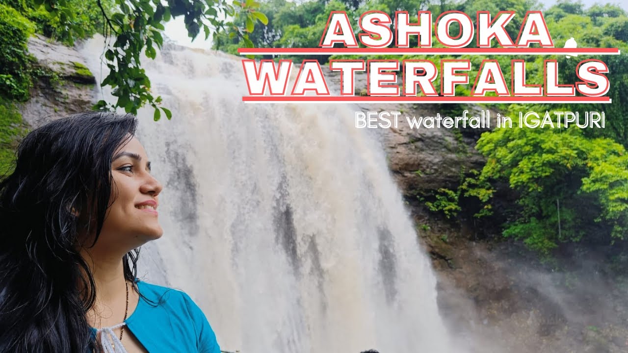 Ashoka waterfall | ashoka waterfall igatpuri  | igatpuri hill station Mumbai Monsoon 2024
