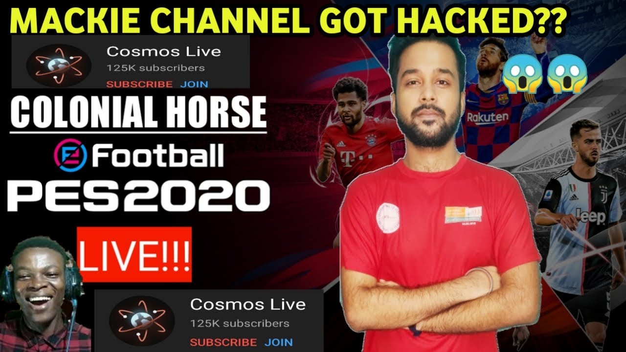 Pes 20 Live Stream 🔥 Mackie's account hacked?| 9al Games | Mackiepeshd | Mr. Drogo