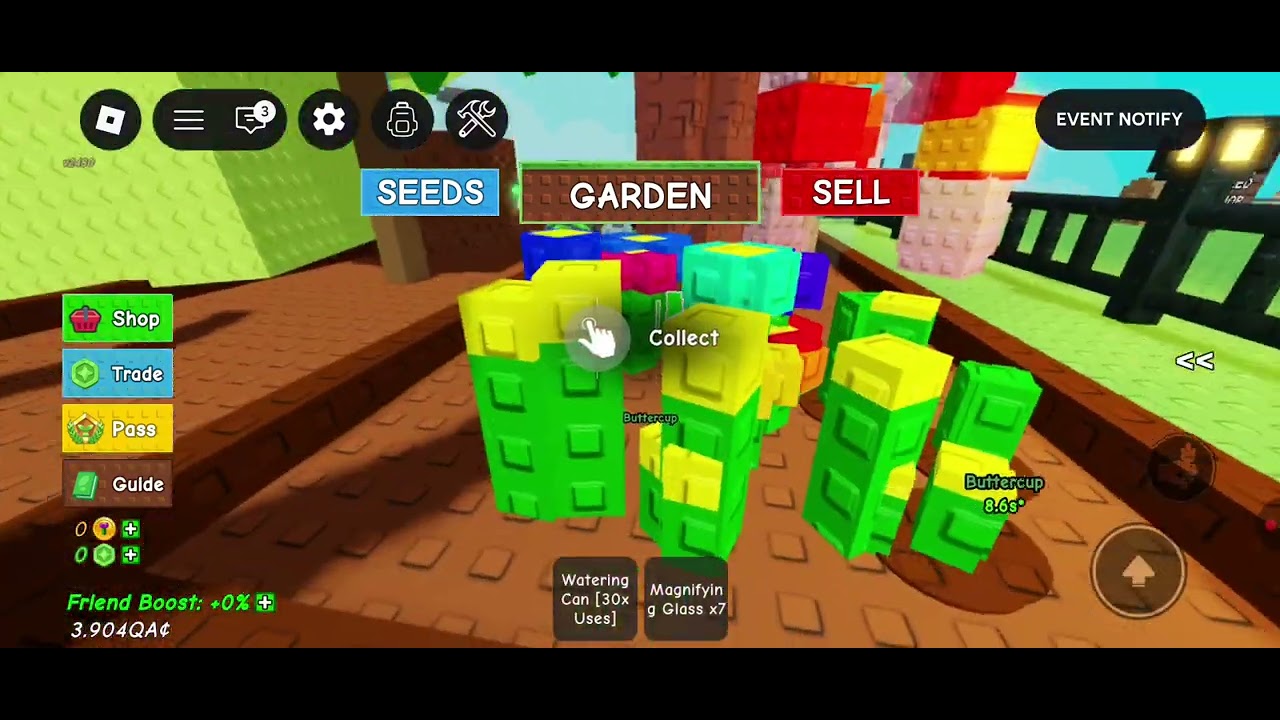 Обнова в Grow a garden