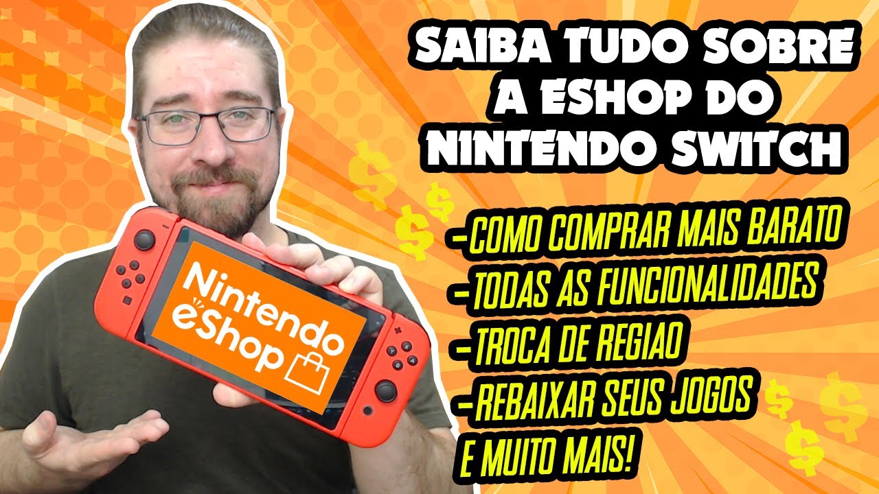 COMO COMPRAR JOGO MAIS BARATO NO NINTENDO SWITCH!?  JOGUE MAIS E PAGUE  MENOS!! #DicasDeSwitch 