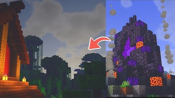 UPDATE 🌿 REFLEXTION LIGHT IN SHADER MCPE 1.17/1.18 REALISTIC !!! EZIG SHADERS
