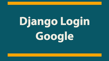 Django Login Google