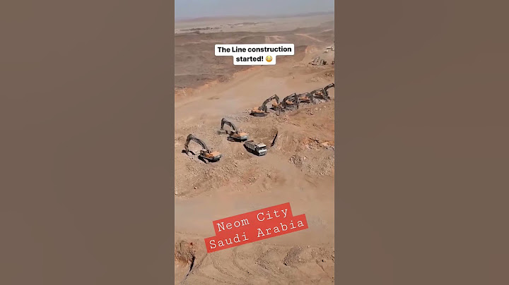 Neom City Saudia Arabia
