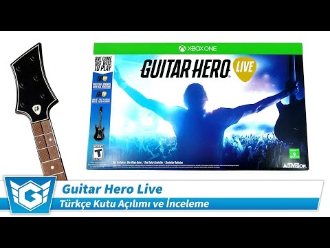 Guitar Hero Live | Türkçe Kutu Açılımı ve İnceleme | Müzik Oyunu | 4K UHD Kalitesinde