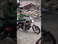 Russian True Biker on Honda Steed 400cc