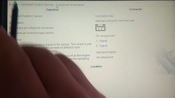 Ford Focus 05 Cam Sensor info