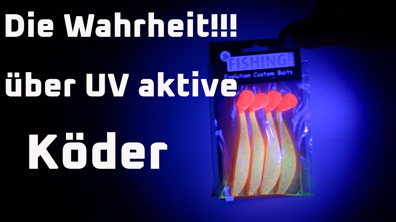 UV aktive Köder | Das steckt wirklich dahinter - Fishingprofi