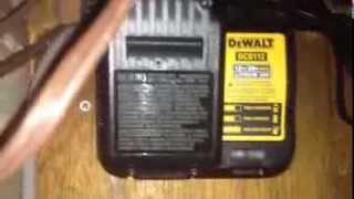 DeWalt DCB112 charger - Defective?... no, just push down harder. screenshot 1