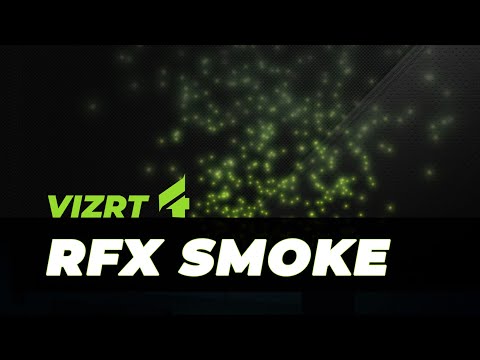 How To Create Particle Effects in Vizrt 4 with the RFX Smoke Plugin