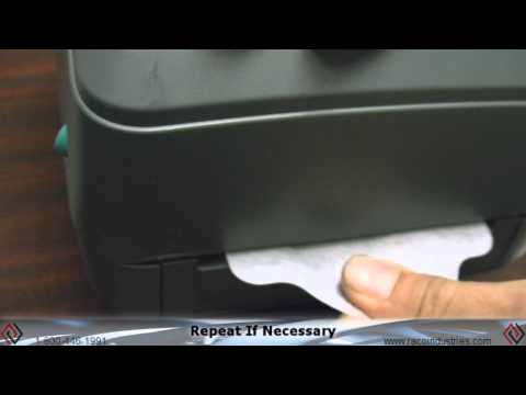 Cleaning the Zebra GK420T Thermal Transfer Printer