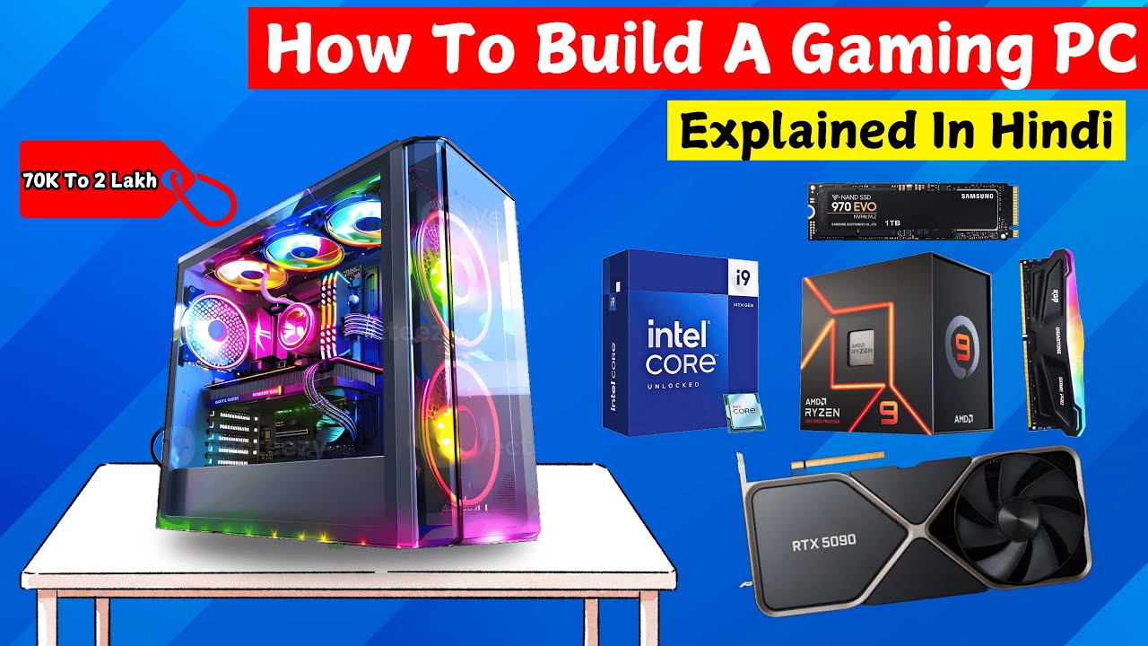 Build a Gaming PC 2025 🔥 Best Budget Gaming PC Build Setup Step-by-Step ...