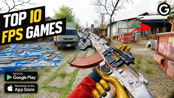 Top 10 Best FPS Shooter Games For Android & IOS in 2025 | Best FPS Games 2025