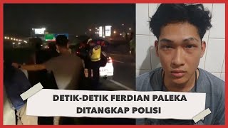 Detik-detik Ferdian Paleka Ditangkap di Tol Tangerang-Merak