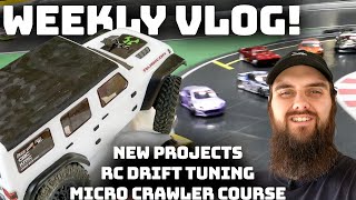 New Projects, 1/24th Crawlers and Tuning/Testing My RC Drift Car!
