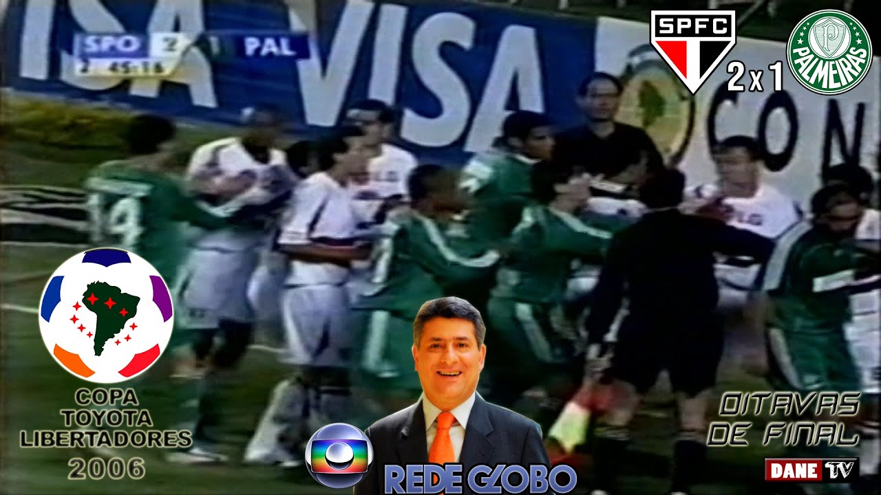 Libertadores 2006 - São Paulo 2x1 Palmeiras